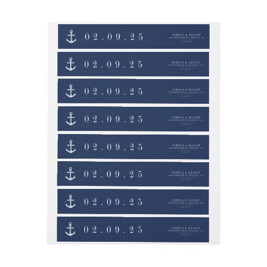 Nautic Anchor Wedding (Bogen)