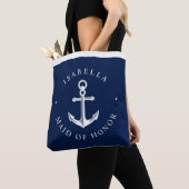 Nautic Ancor Nautical Wedding Party Marine Tasche (Von Nahem)