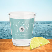 Nautic Aquamarin Joy Sand Dollar Shot Glass Schnapsglas
