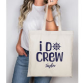 Nautic Bachelorette Beach Gastgeschenk Navy Blue Tragetasche