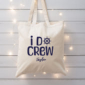 Nautic Bachelorette Beach Gastgeschenk Navy Blue Tragetasche