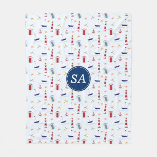 Nautic Back to School Dorm Essentials Fleecedecke