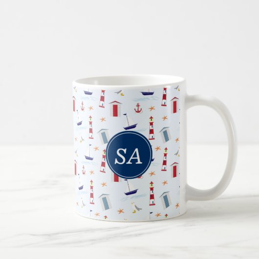 Nautic Back to School Dorm Essentials Kaffeetasse (Rechts)