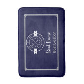 Nautic Bath Mat Badematte (Vorderseite Vertikal)