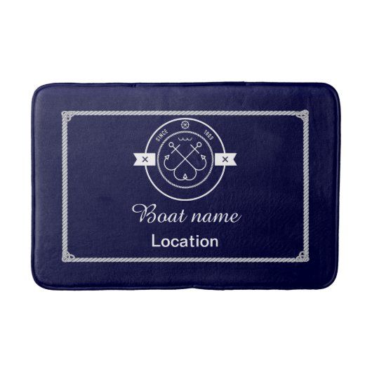 Nautic Bath Mat Badematte (Vorderseite)