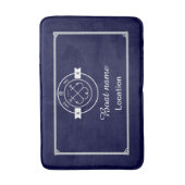 Nautic Bath Mat Badematte (Vorderseite Vertikal)
