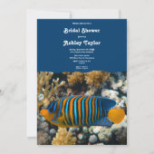 Nautic Beach Brautparty Einladung (Vorderseite)