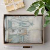 Nautic Beach Design Serie 3 Seidenpapier (Geschenk)