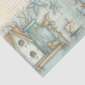 Nautic Beach Design Serie 3 Seidenpapier (Ausschnitt)