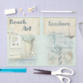 Nautic Beach Design Serie 4 Seidenpapier (Handwerk)