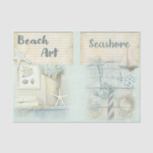 Nautic Beach Design Serie 4 Seidenpapier