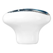 Nautic Beach Gnome Keramikknauf (Seitenansicht)