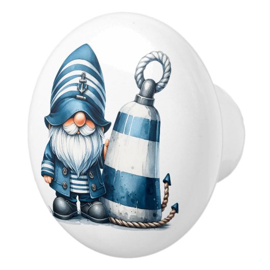 Nautic Beach Gnome Keramikknauf (Rechts)