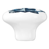 Nautic Beach Gnome Keramikknauf (Seitenansicht)