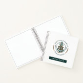 Nautic Beach House Familienname Custom Gästebuch Notizblock (Innenseite)