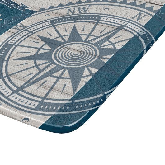 Nautic Beach House Schneidebrett (Ecke)