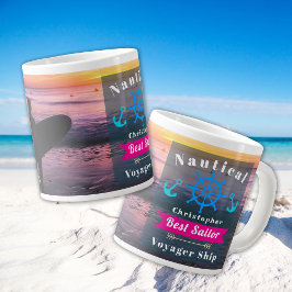 Nautic Best Sailor Foto Jumbo-Tasse