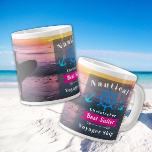 Nautic Best Sailor Foto Jumbo-Tasse