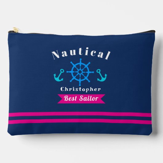 Nautic Best Sailor Navy Zubehörtasche (Vorderseite)
