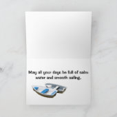 Nautic Birthday Karte (Innenseite)