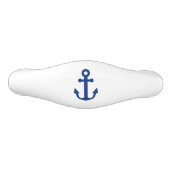 Nautic Blue Anchor Keramik Schubladengriff (Vorderseite)