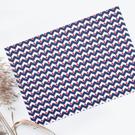 Nautic Blue Anchor Seidenpapier