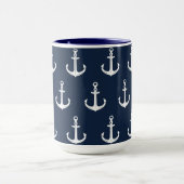 Nautic Blue Anchor Tasse (Zentrum)