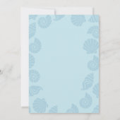 Nautic Blue Einladung (Rückseite)