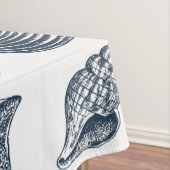 Nautic Blue Muscheln Tischdecke (Beispiel)