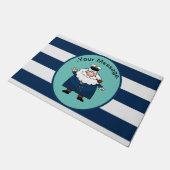 Nautic Captain Fußmatte (Schrägansicht)