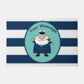 Nautic Captain Fußmatte (Vorderseite)