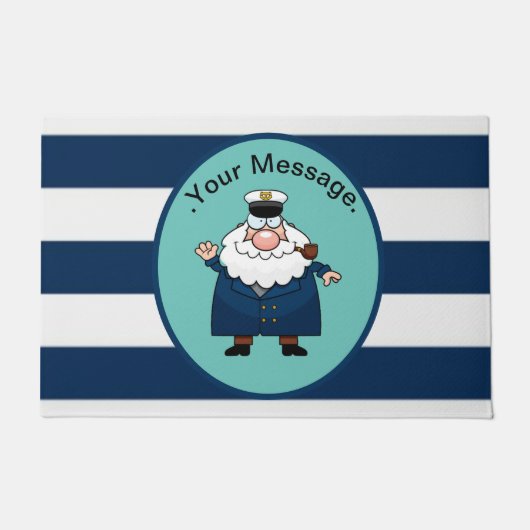 Nautic Captain Fußmatte (Vorderseite)