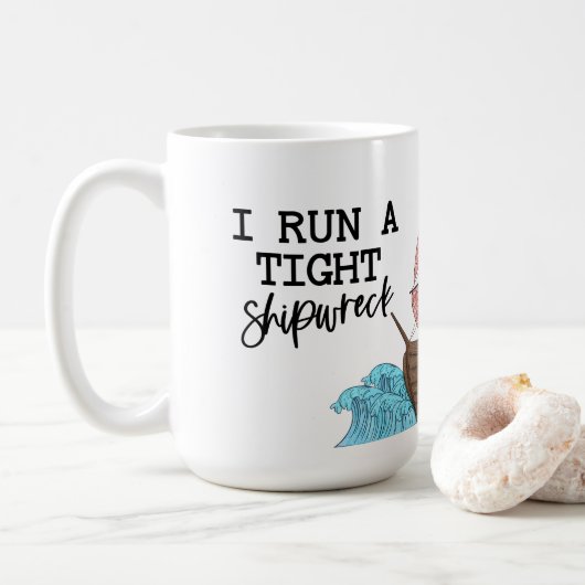 Nautic Charm Kaffeetasse (Mit Donut)