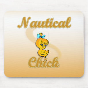 Nautic Chick Mousepad