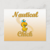 Nautic Chick Postkarte (Vorderseite)