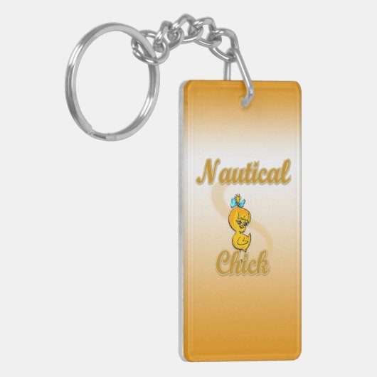 Nautic Chick Schlüsselanhänger (Vorderseite links)