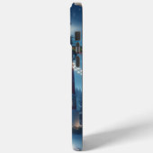 Nautic Christmas Leuchtturm Case-Mate iPhone Hülle (Rückseite / Links)