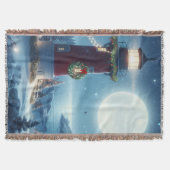 Nautic Christmas Leuchtturm Decke (Vorderseite)