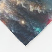 Nautic Christmas Leuchtturm Fleecedecke (Ecke)