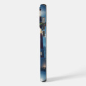 Nautic Christmas Leuchtturm iPhone Hülle (Linke Seite)