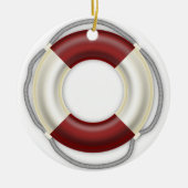 Nautic Christmas Ornament Lifesaver (Vorne)