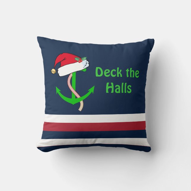 Nautic Christmas Pillow Kissen (Vorderseite)