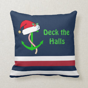 Nautic Christmas Pillow Kissen