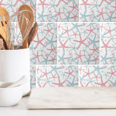 Nautic Coastal Beach Pattern Fliese