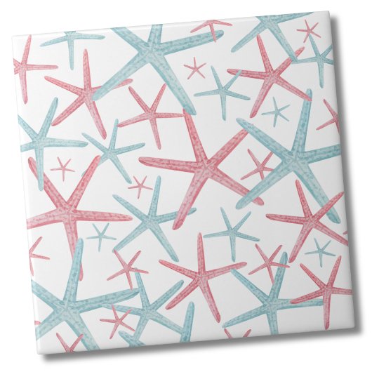 Nautic Coastal Beach Pattern Fliese