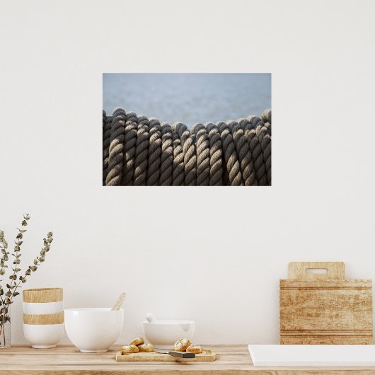 Nautic Coil Poster (Küche)