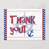 Nautic Dankeschön Postkarten (Vorderseite)