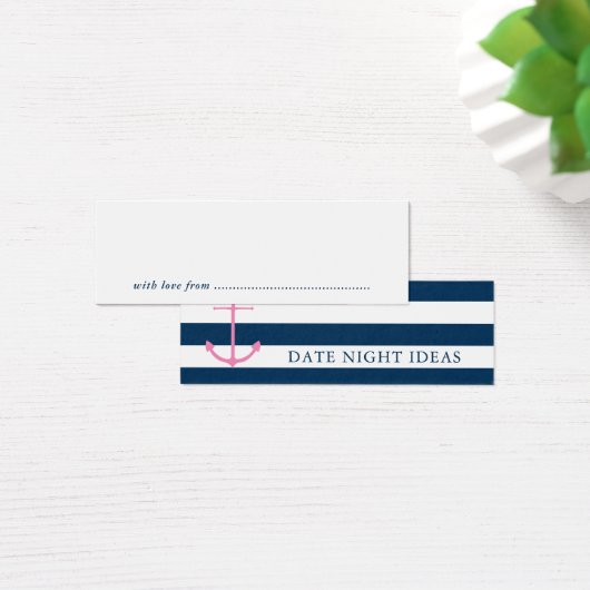 Nautic Date Night Idea Brautparty Game (Schreibtisch)