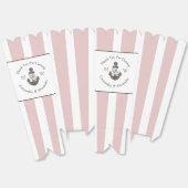 Nautic Floral Anchor White Blush Pink Rose Geschenkschachtel (Ungeklappt)