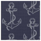 Nautic Fouled Anchor Stoff (Nahaufnahme)